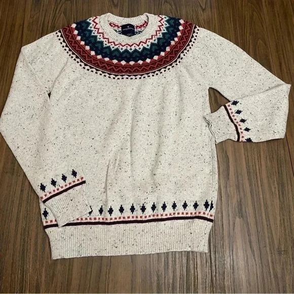 American Eagle Outfitters Cotton Blend Crew Neck Pull Over Sweater Mens Size LT - Picture 9 of 10